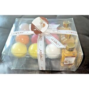 Lovery Bath Gift Set 12 Pieces Bath Bombs Shower Gel‎ Shampoo Bubbles NEW